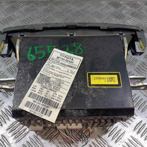 SISTEMA AUDIO / RADIO CD TOYOTA AURIS Luna   |   10.06 – 12.09