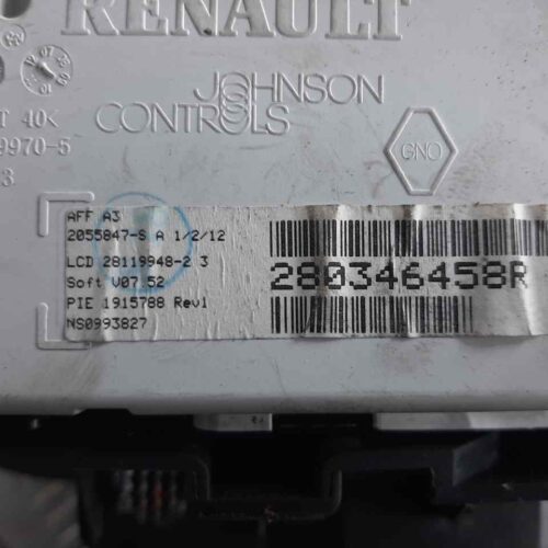 PANTALLA MULTIFUNCION RENAULT MEGANE III BERLINA 5 P Business   |   02.12 – 12.16