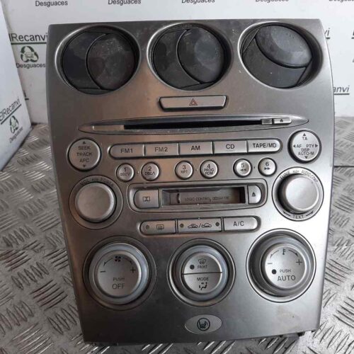 SISTEMA AUDIO / RADIO CD MAZDA 6 BERLINA (GG) 2.0 CRTD 136 Active (4-ptas.)   |   06.02 – 12.05