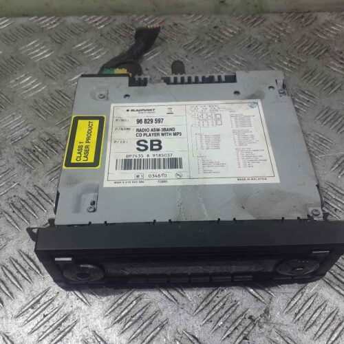 SISTEMA AUDIO / RADIO CD CHEVROLET LACETTI CDX   |   01.07 – 12.14