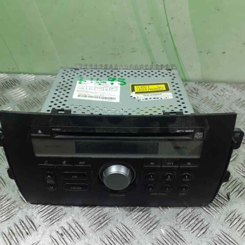 SISTEMA AUDIO / RADIO CD SUZUKI SX4 RW (EY) GL+   |   07.06 – 12.10