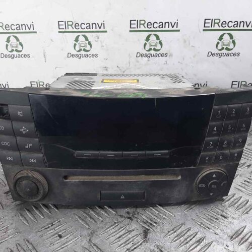 SISTEMA AUDIO / RADIO CD MERCEDES CLASE E (W211) BERLINA E 320 CDI (211.026)   |   08.02 – 12.05