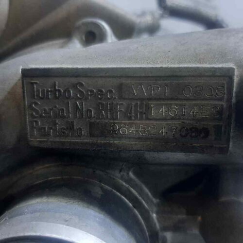 TURBOCOMPRESOR PEUGEOT 307 (S1) 2.0 HDi CAT   |   0.01 – 0.05