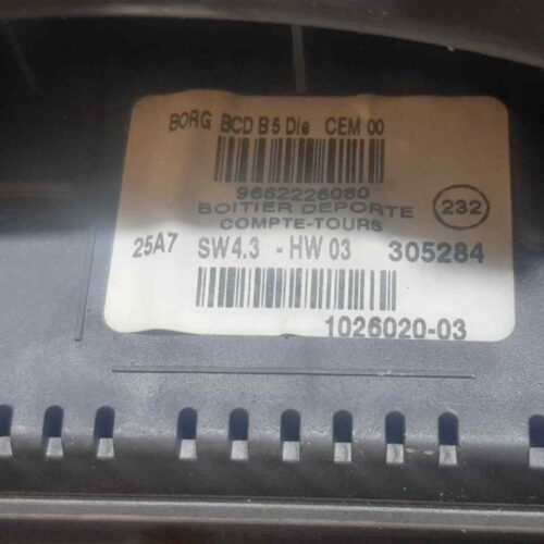 PANTALLA MULTIFUNCION CITROEN XSARA PICASSO 1.8 16V   |   03.00 – 12.02