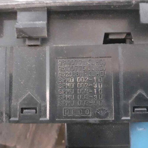 MANDO ELEVALUNAS DELANTERO IZQUIERDO  DAEWOO TACUMA CDX   |   10.00 – 12.04