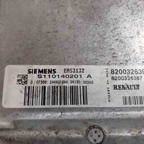 CENTRALITA MOTOR UCE RENAULT CLIO II FASE II (B/CB0) Authentique   |   06.01 – 12.08