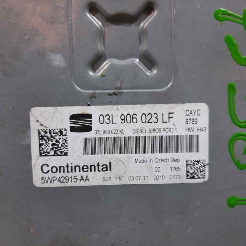 CENTRALITA MOTOR UCE SEAT ALTEA XL (5P5) Reference Ecomotive   |   10.09 – 12.13