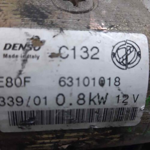 MOTOR ARRANQUE FIAT PUNTO BERLINA (188) 1.2 8V Active   |   01.02 – 12.03