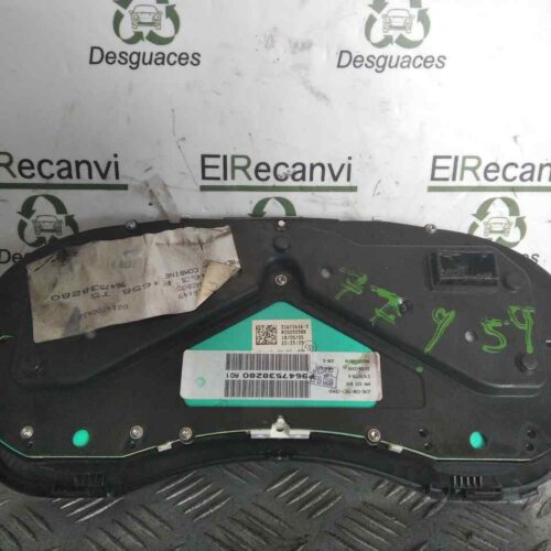 CUADRO INSTRUMENTOS PEUGEOT 307 BREAK/SW (S2) 2.0 16V CAT (RFJ / EW10A)   |   0.05 – 0.08