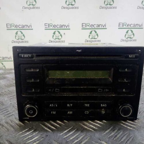 SISTEMA AUDIO / RADIO CD VOLKSWAGEN POLO (9N3) Match   |   04.05 – 12.06