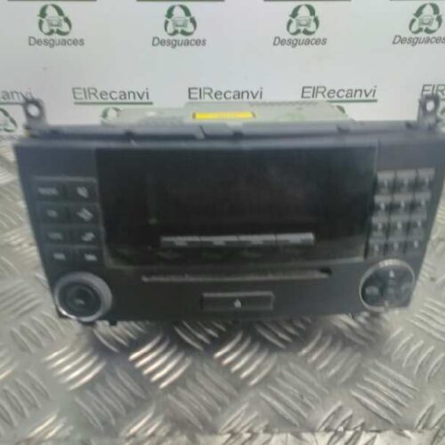 SISTEMA AUDIO / RADIO CD MERCEDES CLASE C (W203) BERLINA 2.2 CDI CAT   |   0.00 – 0.06