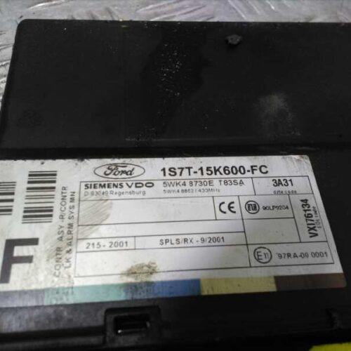 CENTRALITA CHECK CONTROL FORD FOCUS BERLINA (CAK) Ambiente   |   08.98 – 12.04