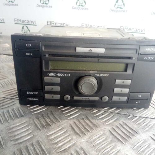 SISTEMA AUDIO / RADIO CD FORD TRANSIT CAJA ABIERTA ’06 FT 300 K   Cabina simple, corta   |   05.06 – 12.08