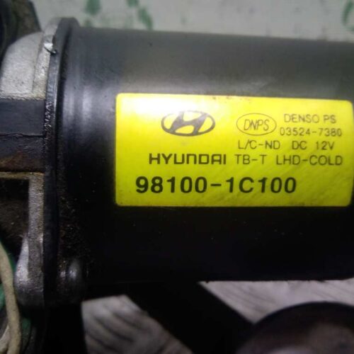 MOTOR LIMPIA DELANTERO HYUNDAI GETZ (TB) 1.5 CRDi   |   08.03 – 12.09