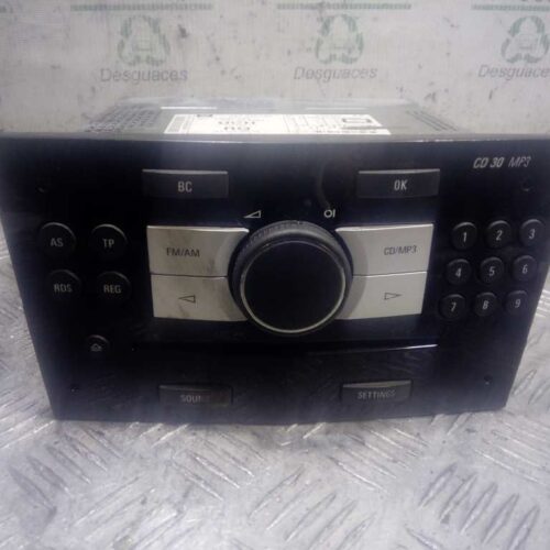 SISTEMA AUDIO / RADIO CD OPEL ZAFIRA B Family   |   11.11 – 12.14