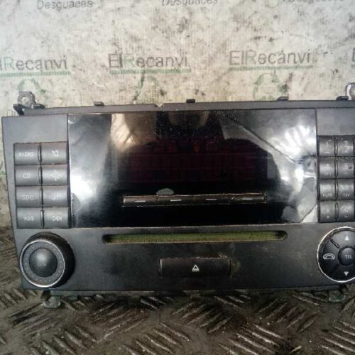 SISTEMA AUDIO / RADIO CD MERCEDES CLASE C (W203) SPORTCOUPE C 180 Compressor (203.746)   |   03.02 – 12.08