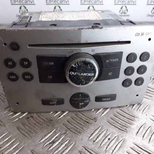 SISTEMA AUDIO / RADIO CD OPEL ASTRA GTC Sport   |   12.04 – 12.07