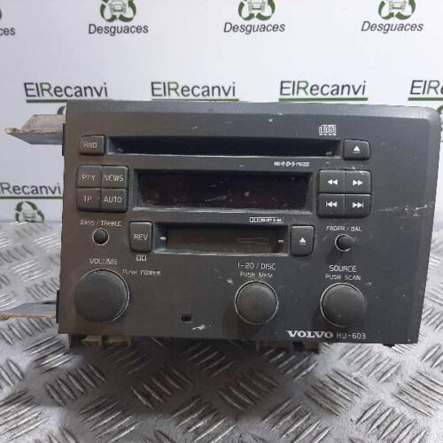 SISTEMA AUDIO / RADIO CD VOLVO S60 BERLINA 2.4  (103kW)   |   07.01 – 12.04