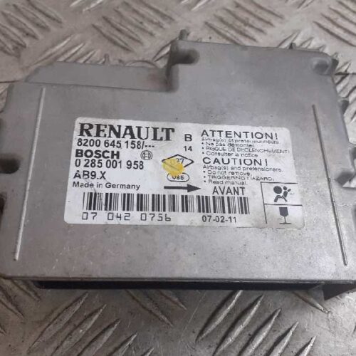 CENTRALITA AIRBAG RENAULT CLIO III 20 Aniversario   |   03.10 – 12.10