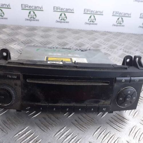 SISTEMA AUDIO / RADIO CD MERCEDES CLASE A (W169) A 160 CDI (169.006)   |   06.04 – 12.12