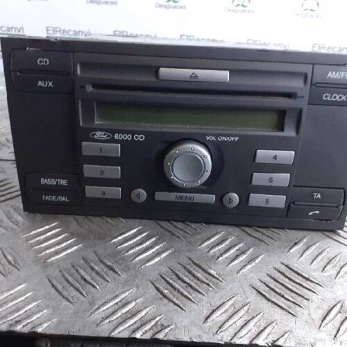 SISTEMA AUDIO / RADIO CD FORD FIESTA (CBK) Ambiente   |   11.01 – 12.08