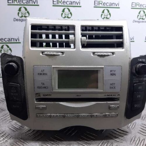 SISTEMA AUDIO / RADIO CD TOYOTA YARIS (KSP9/SCP9/NLP9) Básico   |   08.05 – 12.08