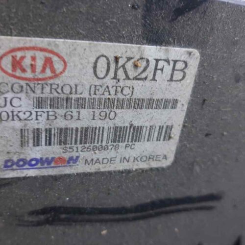 MANDO CALEFACCION / AIRE ACONDICIONADO KIA CARENS 2.0 CRDi EX Monovolumen   |   07.02 – 12.06