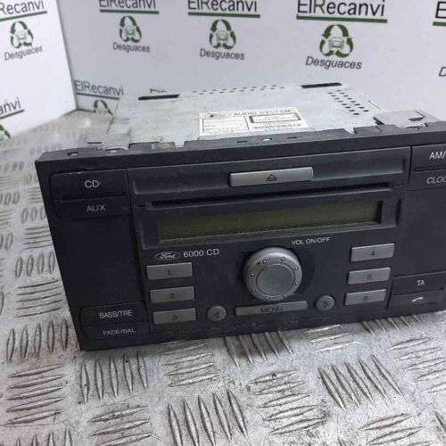 SISTEMA AUDIO / RADIO CD FORD TRANSIT CAJA CERRADA ’06 FT 330 K   (corto)   LKW   (Camion)   |   05.06 – 12.11