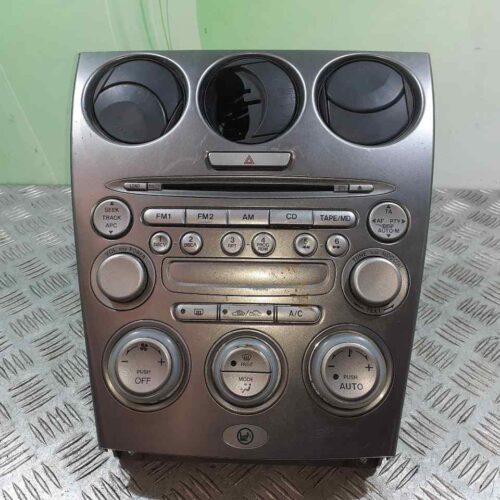 SISTEMA AUDIO / RADIO CD MAZDA 6 BERLINA (GG) 2.0 CRTD 136 Active (5-ptas.)   |   06.02 – 12.05