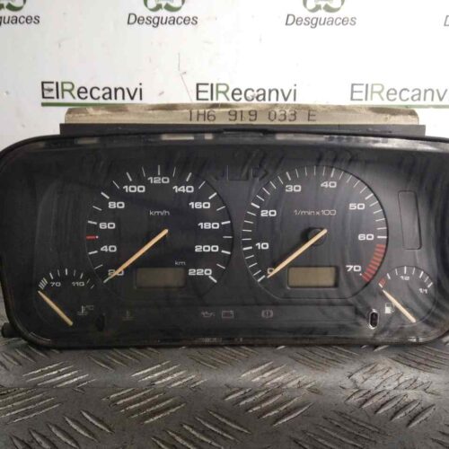 CUADRO INSTRUMENTOS VOLKSWAGEN GOLF III BERLINA (1H1) GL   |   0.91 – …