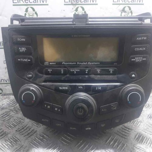 SISTEMA AUDIO / RADIO CD HONDA ACCORD BERLINA (CL/CN) 2.2i CTDi Executive   |   09.03 – 12.08