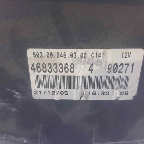 CUADRO INSTRUMENTOS FIAT PUNTO BERLINA (188) 1.2 CAT   |   0.99 – 0.02