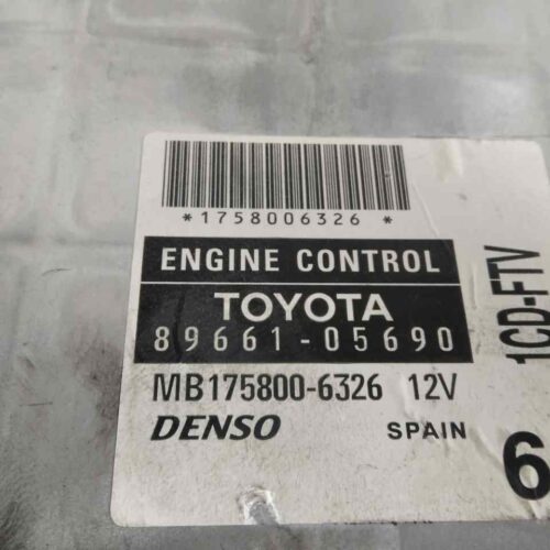 CENTRALITA MOTOR UCE TOYOTA AVENSIS WAGON (T25) 2.0 D-4D Executive   |   03.03 – 12.06