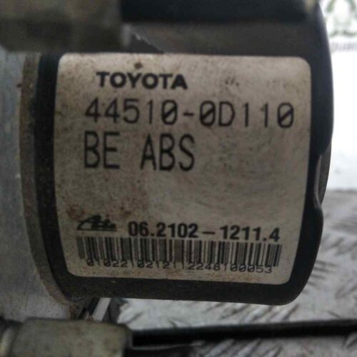 ABS TOYOTA YARIS Live   |   06.10 – …