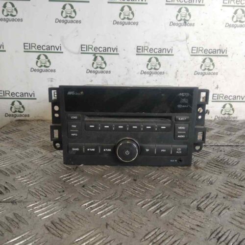 SISTEMA AUDIO / RADIO CD CHEVROLET CAPTIVA 2.0 Diesel CAT   |   0.06 – …