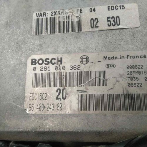 CENTRALITA MOTOR UCE PEUGEOT 306 BERLINA 3/4/5 PUERTAS (S2) Boulebard   |   05.99 – 12.03