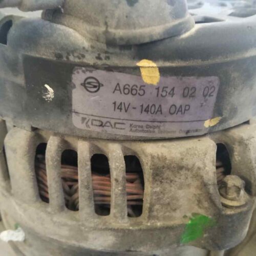 ALTERNADOR SSANGYONG KYRON 2.7 Turbodiesel CAT (Euro 4)   |   0.05 – 0.11