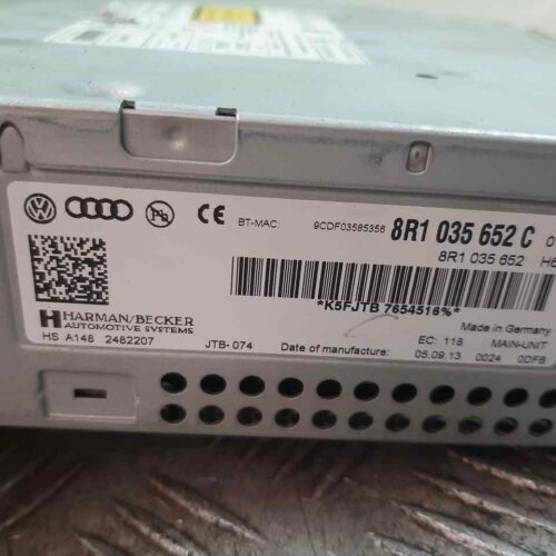 SISTEMA AUDIO / RADIO CD AUDI A4 AVANT (8E) 2.0 16V TDI   |   0.04 – 0.08