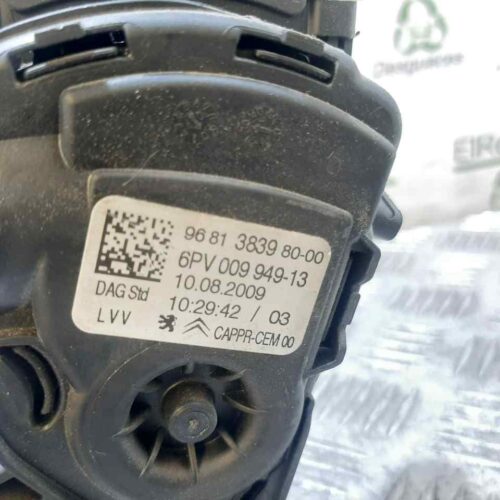 POTENCIOMETRO PEDAL CITROEN C3 PICASSO Exclusive   |   01.09 – 12.10