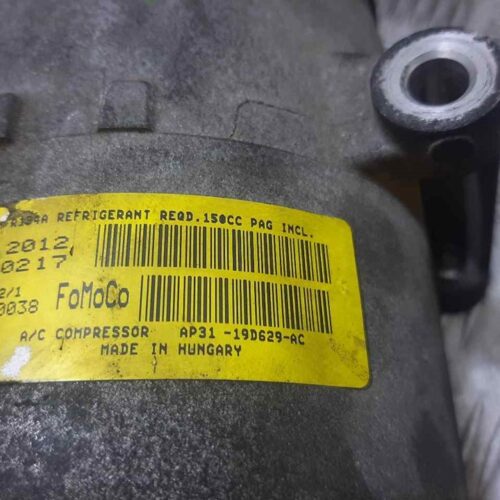 COMPRESOR AIRE ACONDICIONADO FORD FIESTA (CB1) Ambiente   |   0.08 – …