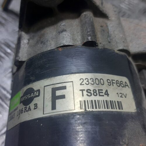 MOTOR ARRANQUE NISSAN ALMERA (N16/E) Acenta   |   10.02 – 12.03