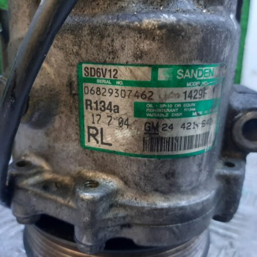 COMPRESOR AIRE ACONDICIONADO OPEL MERIVA Cosmo | 01.06 – 12.10