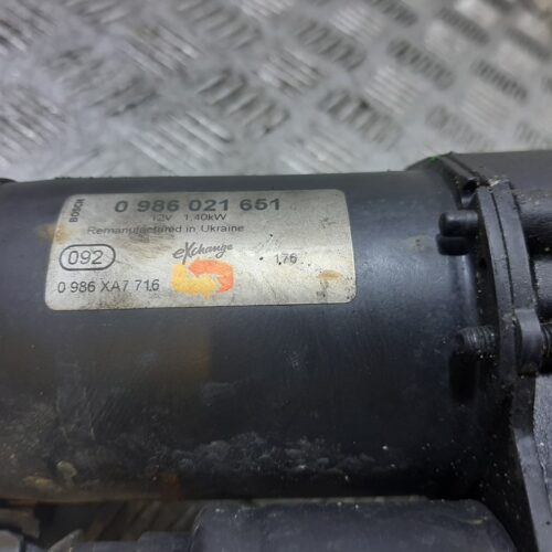 MOTOR ARRANQUE CITROEN C3 1.4 HDi Audace   |   07.07 – 12.08