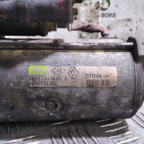 MOTOR ARRANQUE RENAULT MEGANE II BERLINA 5P Confort Dynamique   |   07.02 – 12.05