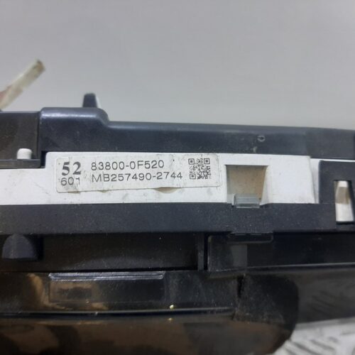 CUADRO INSTRUMENTOS TOYOTA VERSO Advance   |   01.14 – 12.18