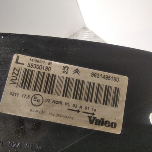 FARO IZQUIERDO CITROEN XSARA PICASSO 2.0 HDi Exclusive   |   09.01 – 12.05