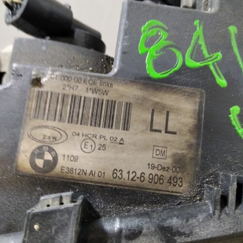 FARO IZQUIERDO BMW SERIE 3 BERLINA (E46) 320d   |   04.98 – 12.01