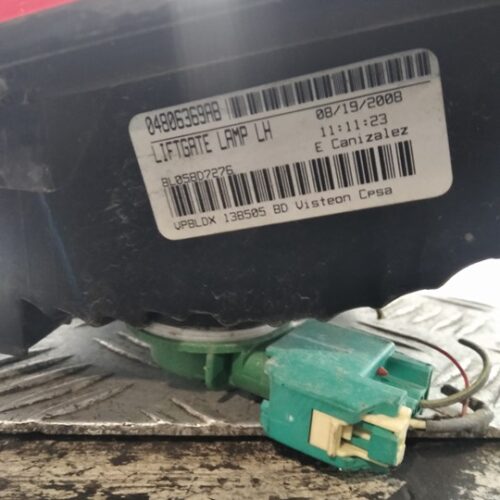 PILOTO TRASERO IZQUIERDO INTERIOR DODGE JOURNEY R/T   |   05.08 – 12.09