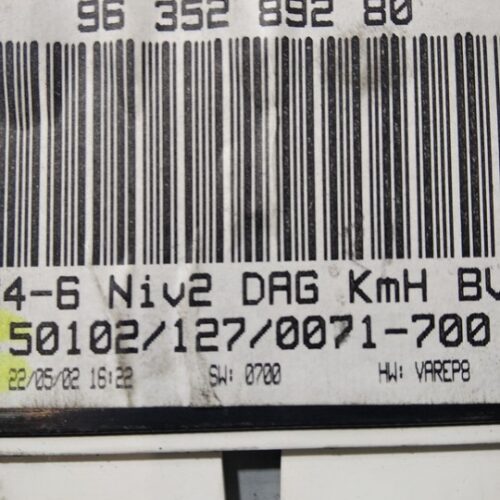 CUADRO INSTRUMENTOS CITROEN C5 BERLINA 2.2 HDi Exclusive Automático   |   06.03 – 12.04