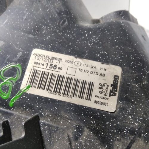 FARO DERECHO PEUGEOT 307 (S1) XR   |   04.01 – 12.04